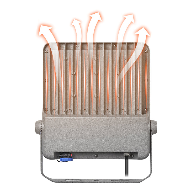 High Power LED Floodlight | 160lm/W | 3-in-1 Wattage & CCT Selectable | 50W-600W
