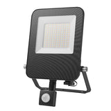 LED Flood Light 3CCT Tunable 3 Wattage Adjustable with Plug and Play PIR Sensor
