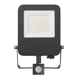 LED Flood Light 3CCT Tunable 3 Wattage Adjustable with Plug and Play PIR Sensor