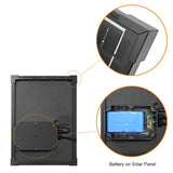 3500lm Solar Floodlight | Built-in Battery Solar Panel | Replaceable Battery Design