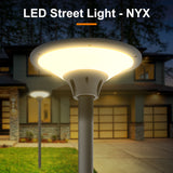 360°Ultra Bright LED Post Light | 8000lm | Solar & Hybrid Options