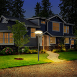 360°Ultra Bright LED Post Light | 8000lm | Solar & Hybrid Options
