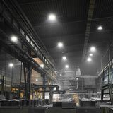LED UFO High Bay Light 3CCT Tunable 3 Wattage Adjustable 3 Beam Angle Switchable